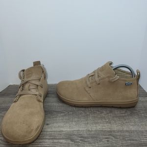 LEMS Mens 7.5 Chukka Lions Mane Suede Shoes Leather Unisex Womens 9